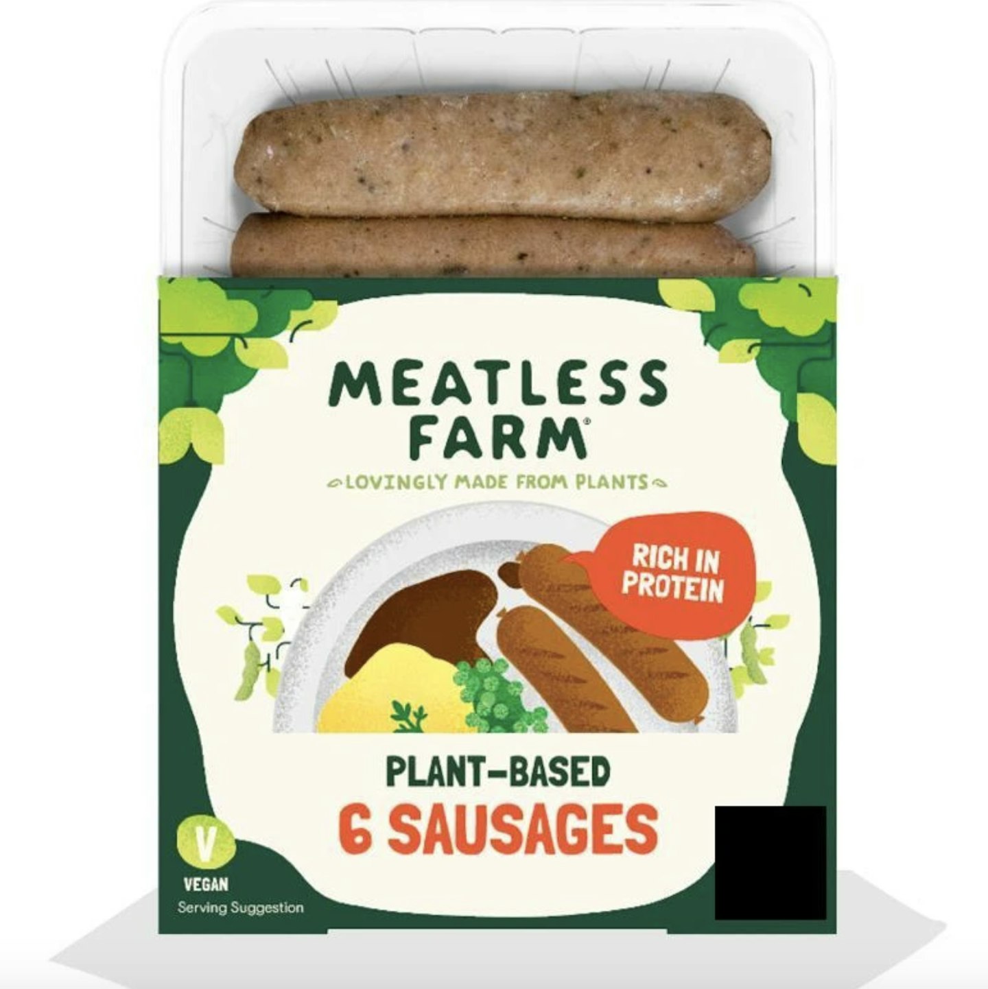The Meatless Farm 6 Plant-Based Sausages