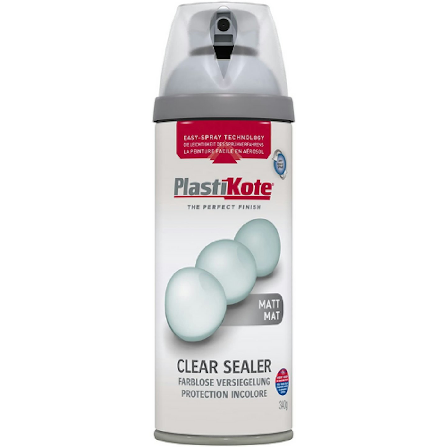 Plasti-Kote Premium Spray Paint Matt Clear Sealer