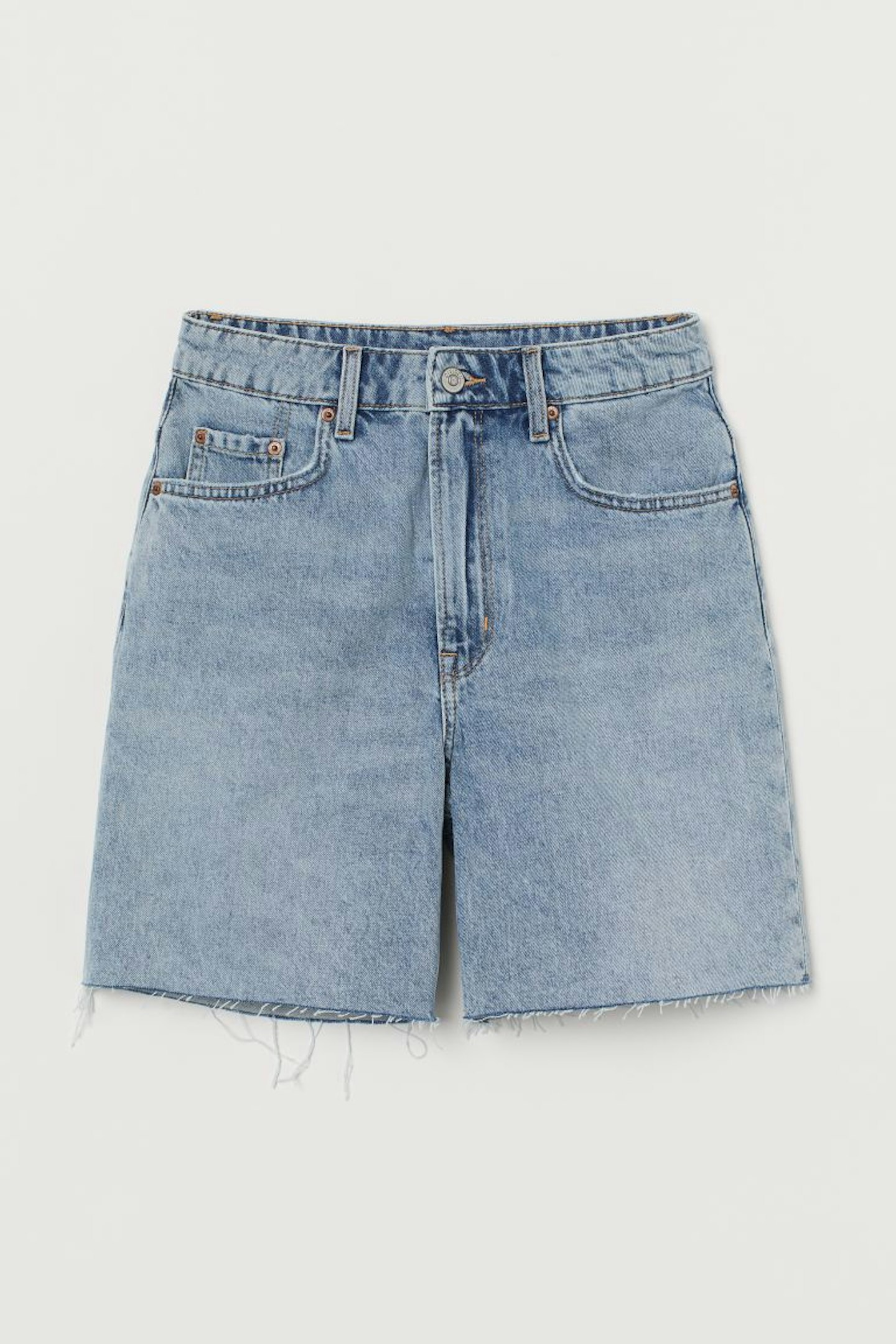 H&M, High-Waist Bermuda Shorts, £19.99