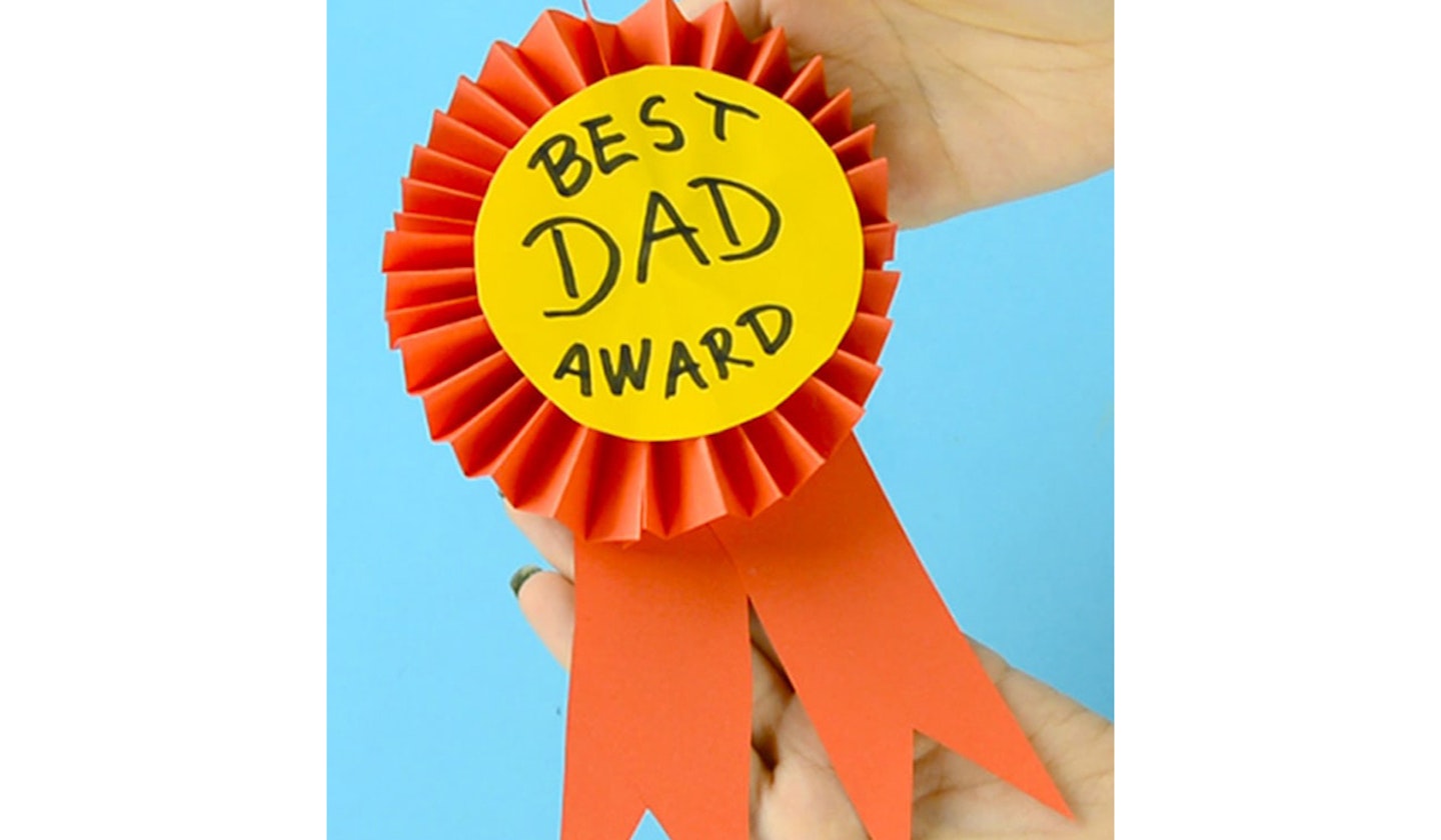 DIY Paper Award Ribbon 