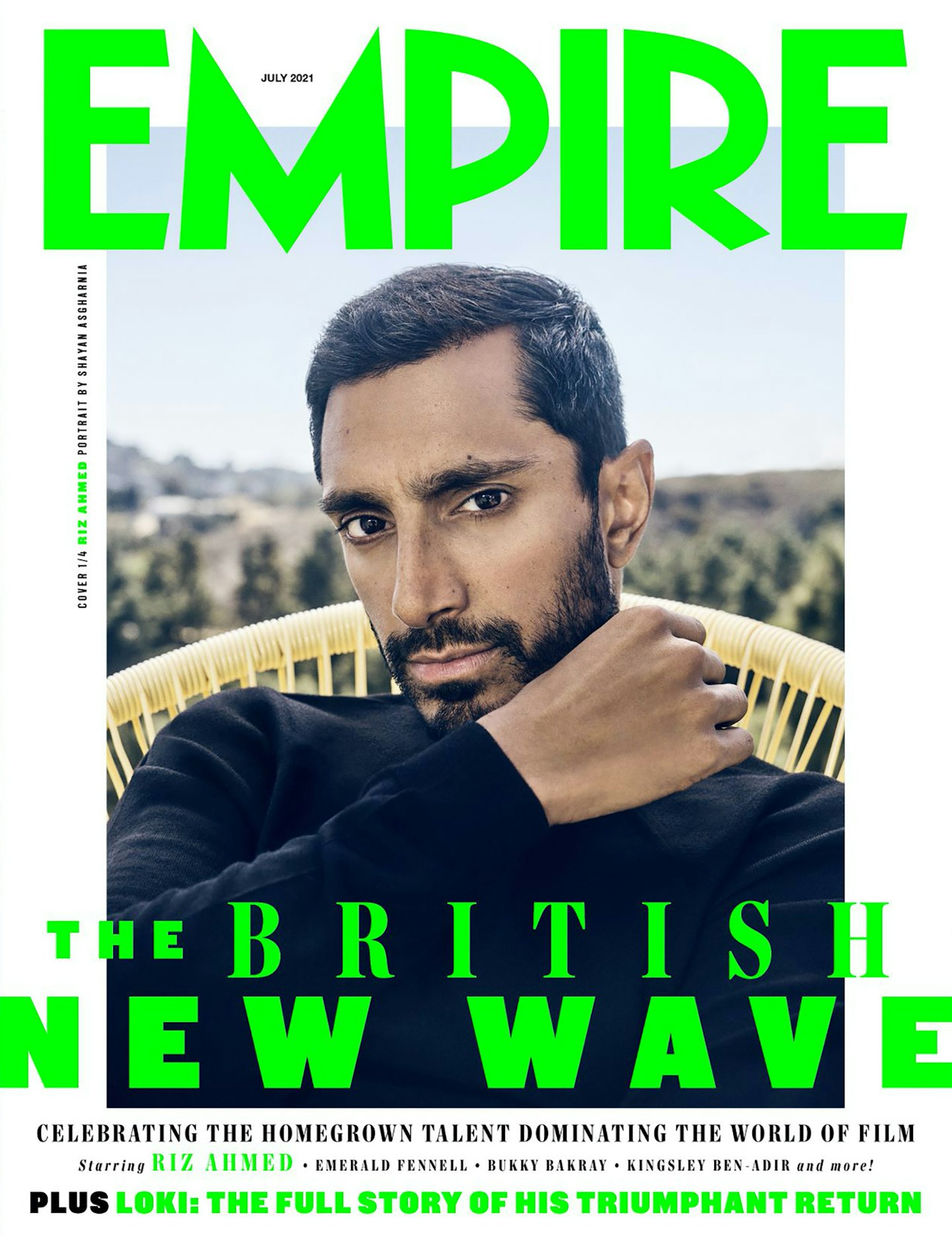 Empire – July 2021 cover – Riz Ahmed