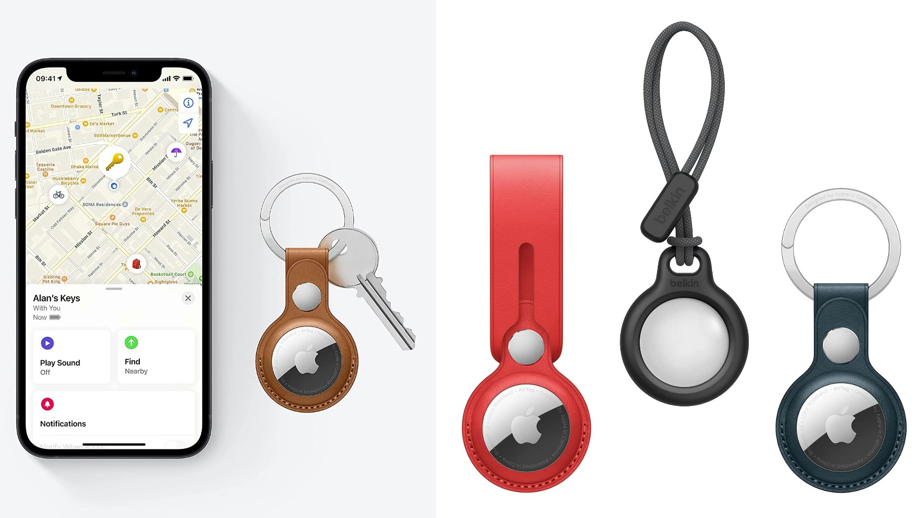 Leather Loop for Apple AirTag from Nomad! 