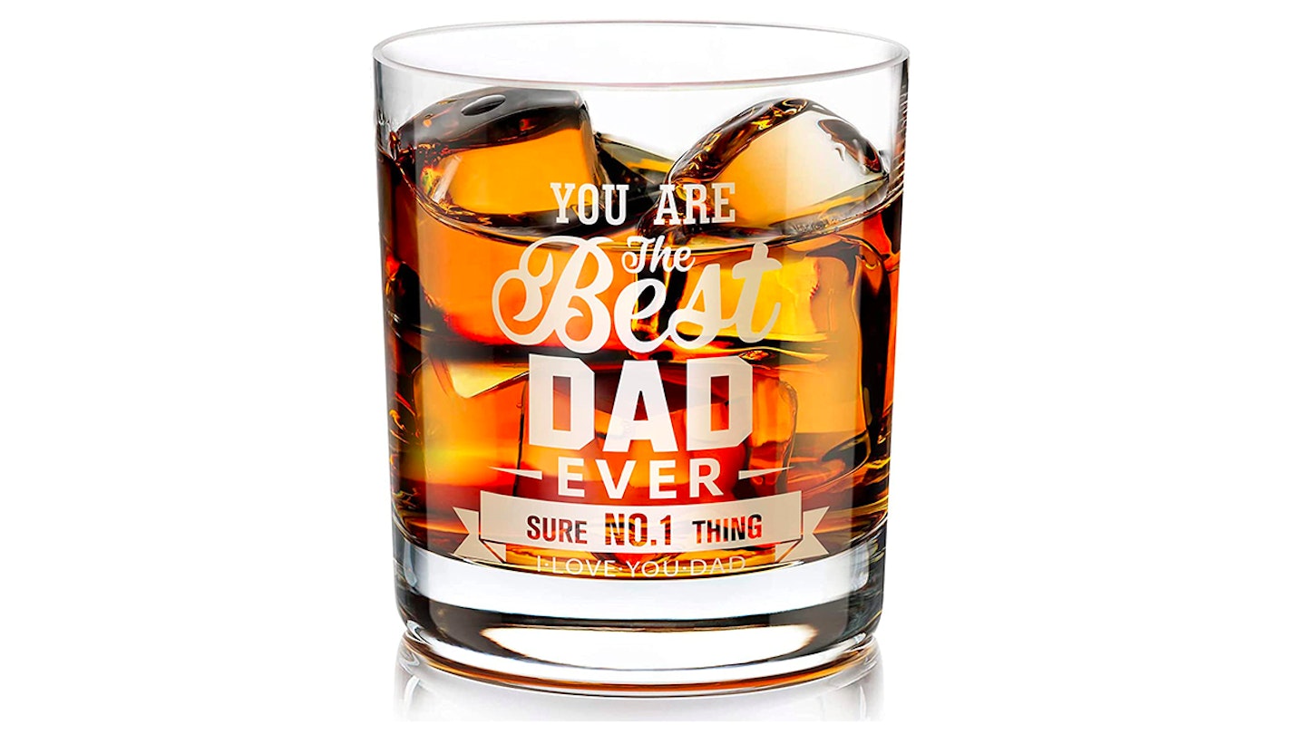 Personalised Whiskey Tumbler Gift For Father's Day