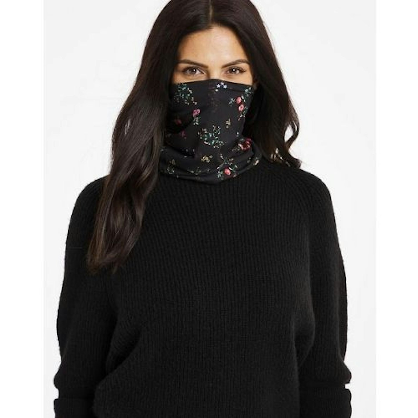 Ditsy Print Snood Face Covering