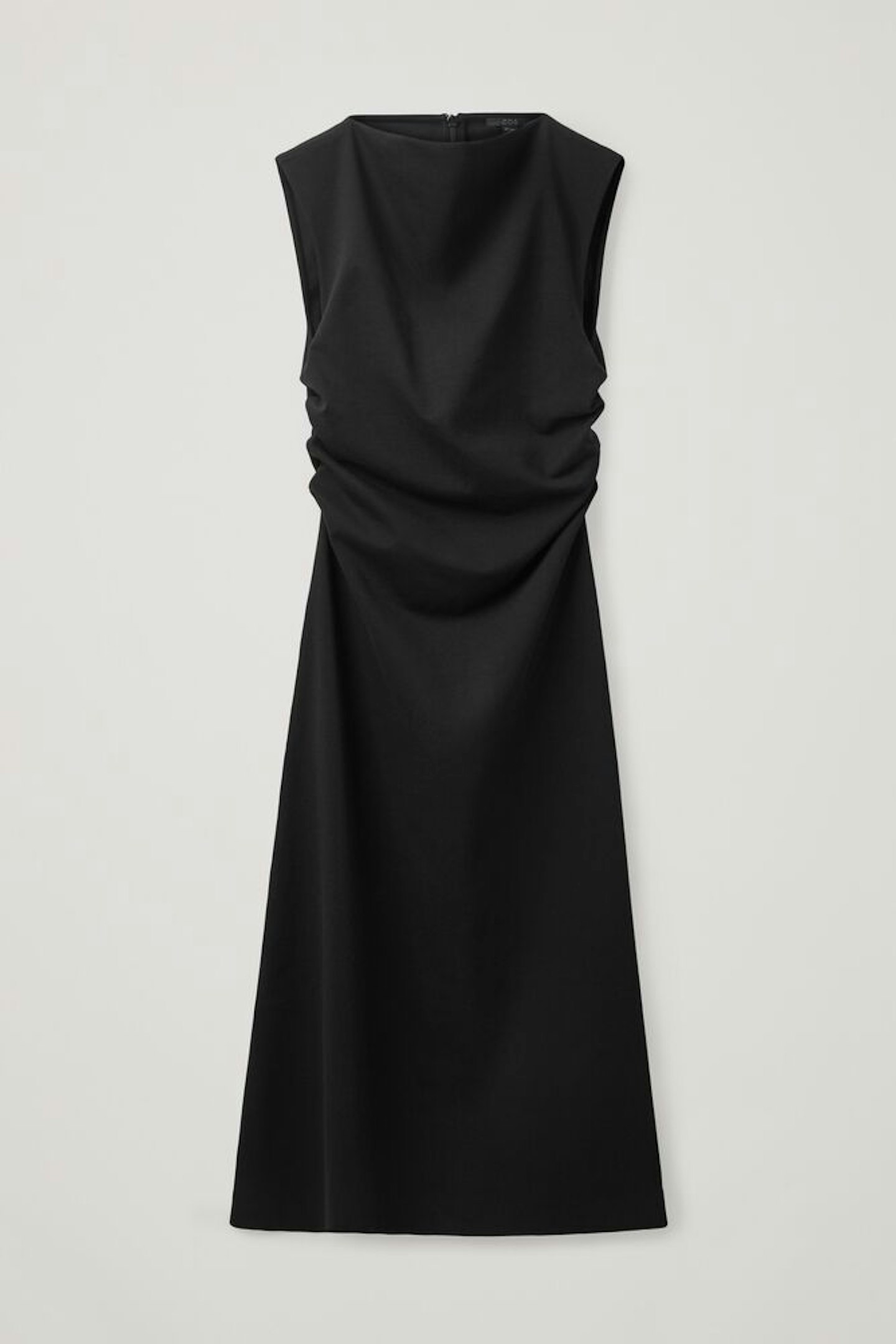 COS, Gathered Midi Dress, £59