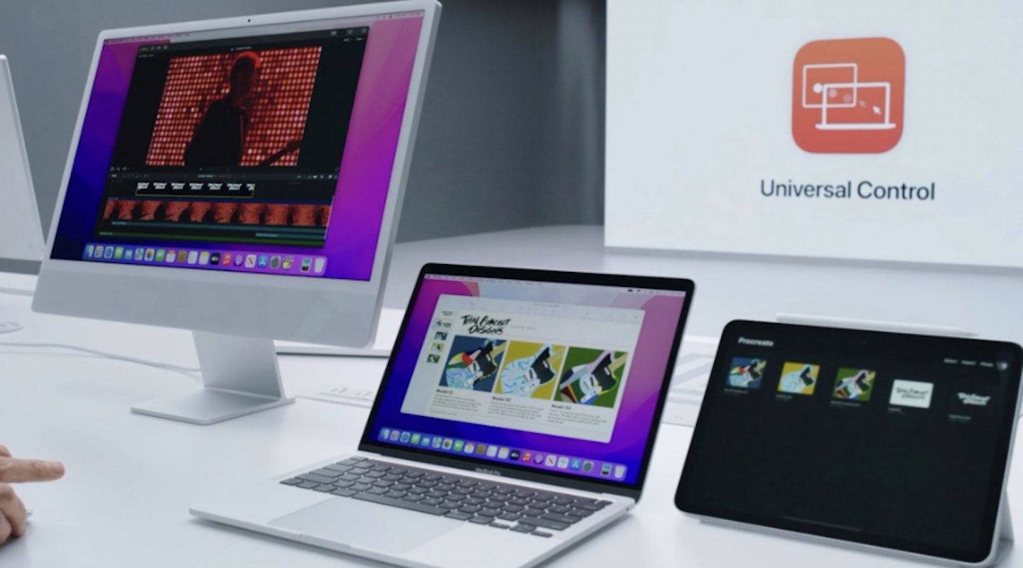 macOS Monterey Universal Control