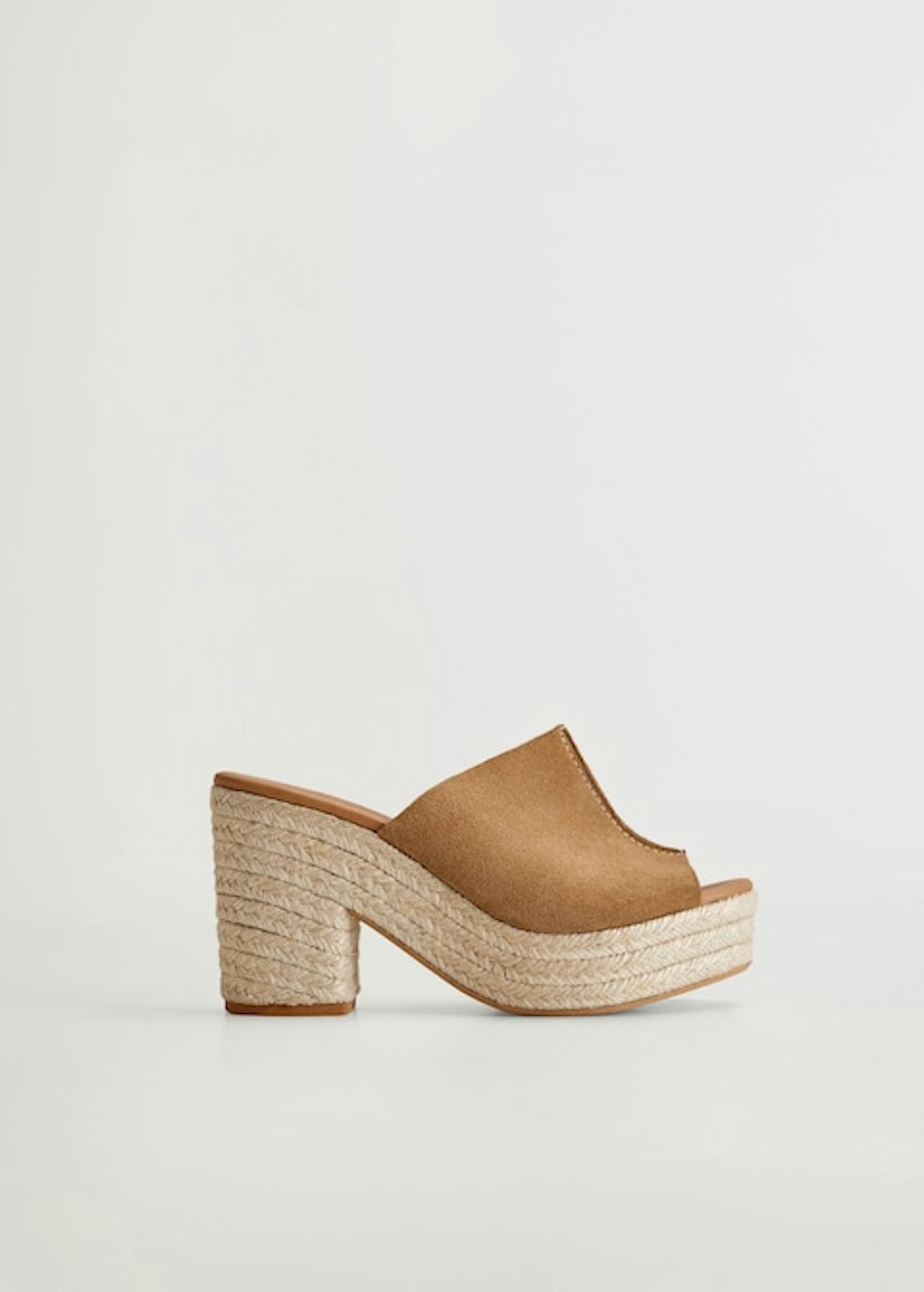 MANGO, Platform leather sandals, £59.99