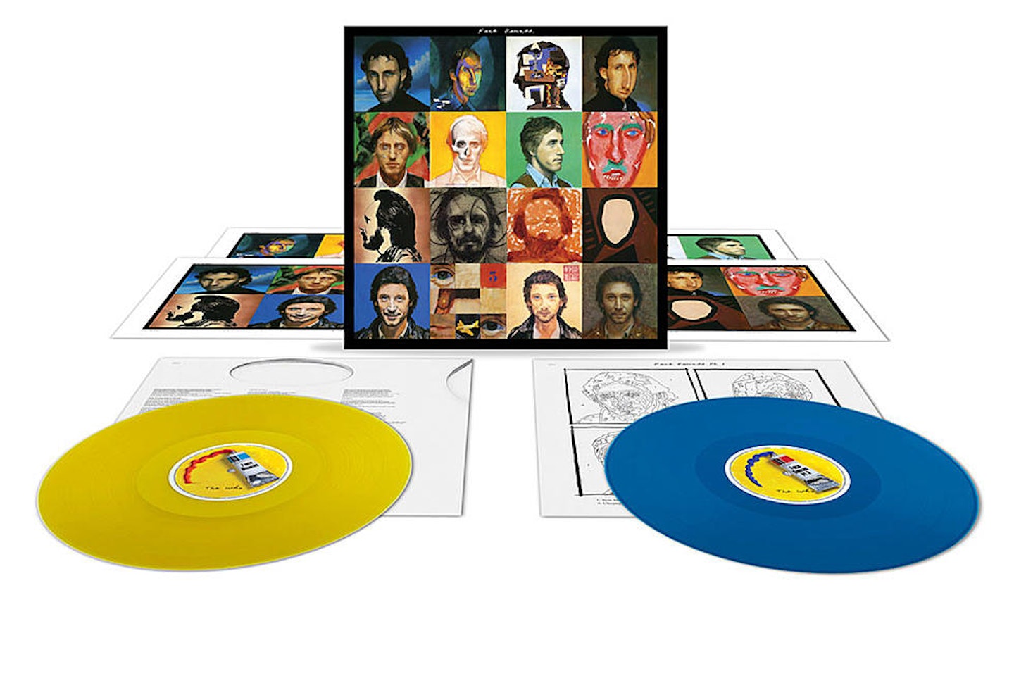 The Who - Face Dances (Yellow and Blue)