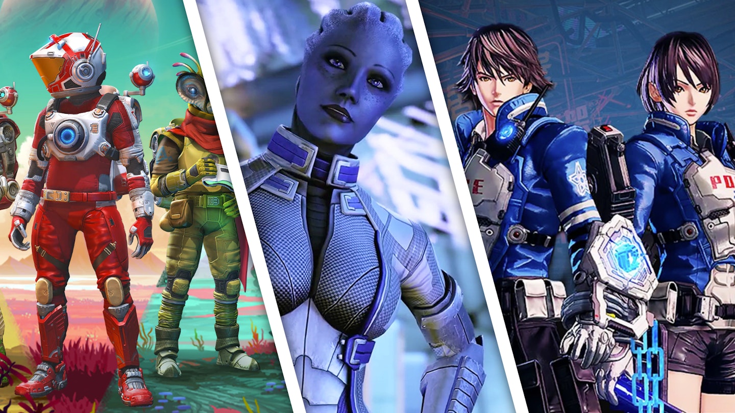 Best sci-fi games - No Man's Sky, Mass Effect, Astral Chain