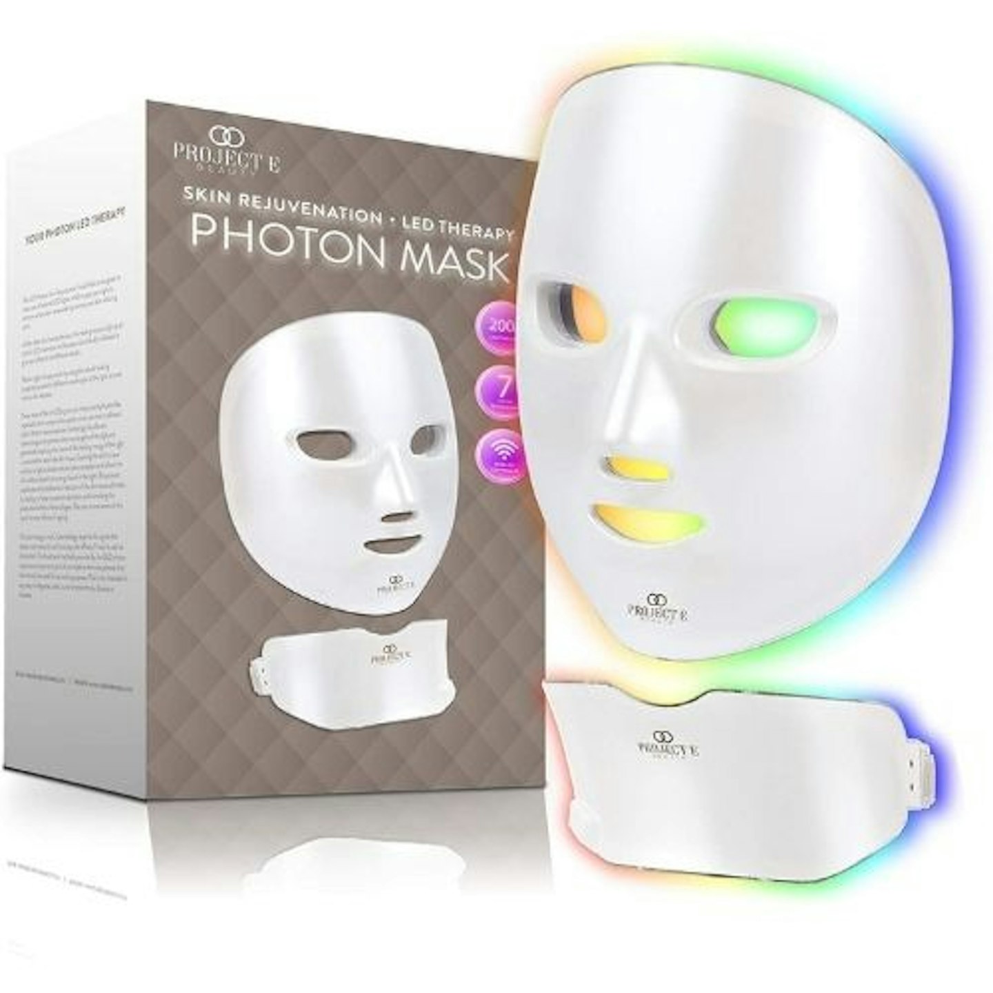 Project E Beauty 7 Colour LED Face & Neck Mask