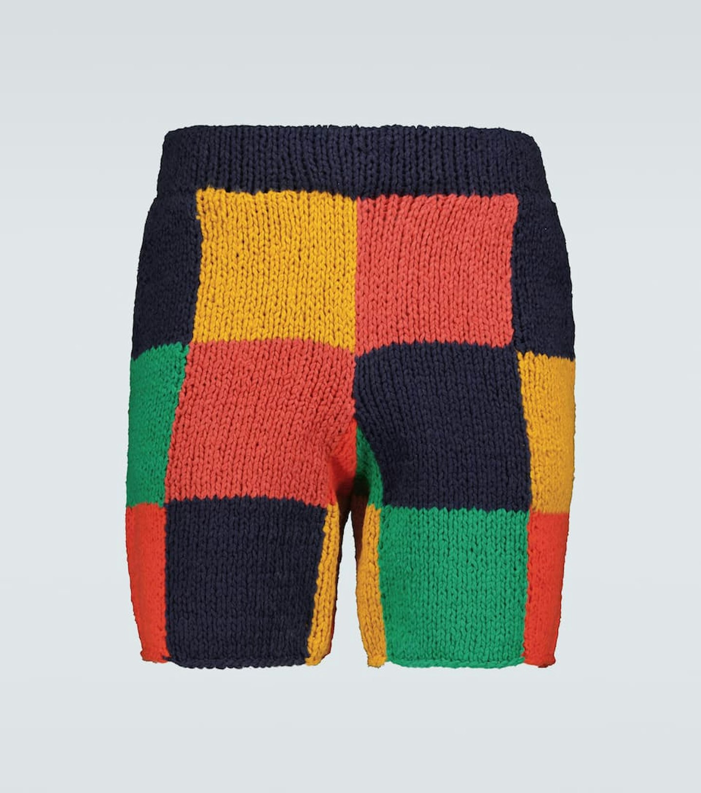 The Elder Statesman, Hand-Knitted Square Shorts, WAS £375 NOW £262
