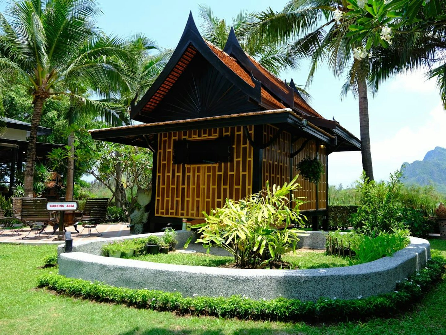 The museum is situated on the Jurassic Fishing Park in Thailand