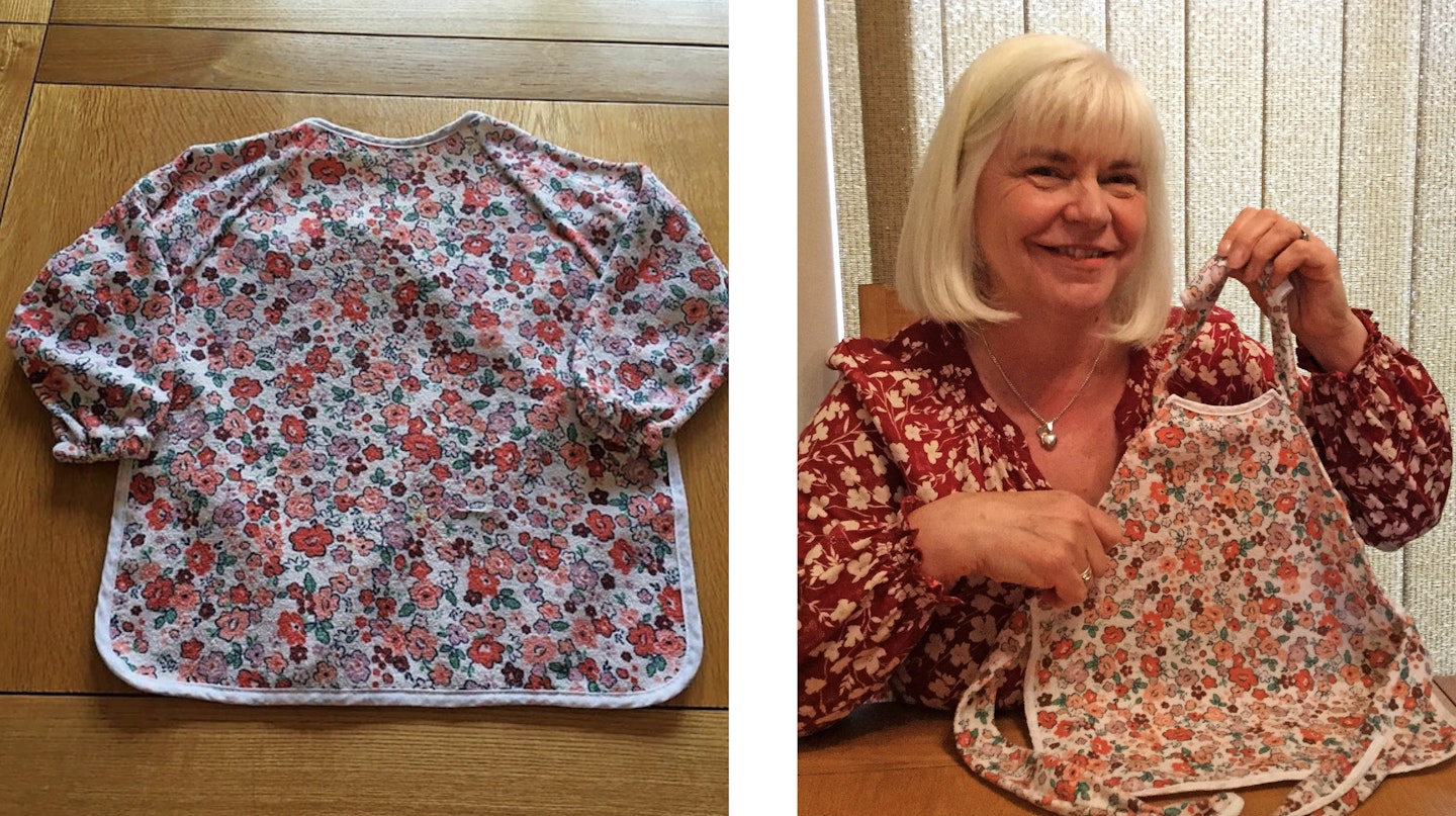 Upcycling baby clothes