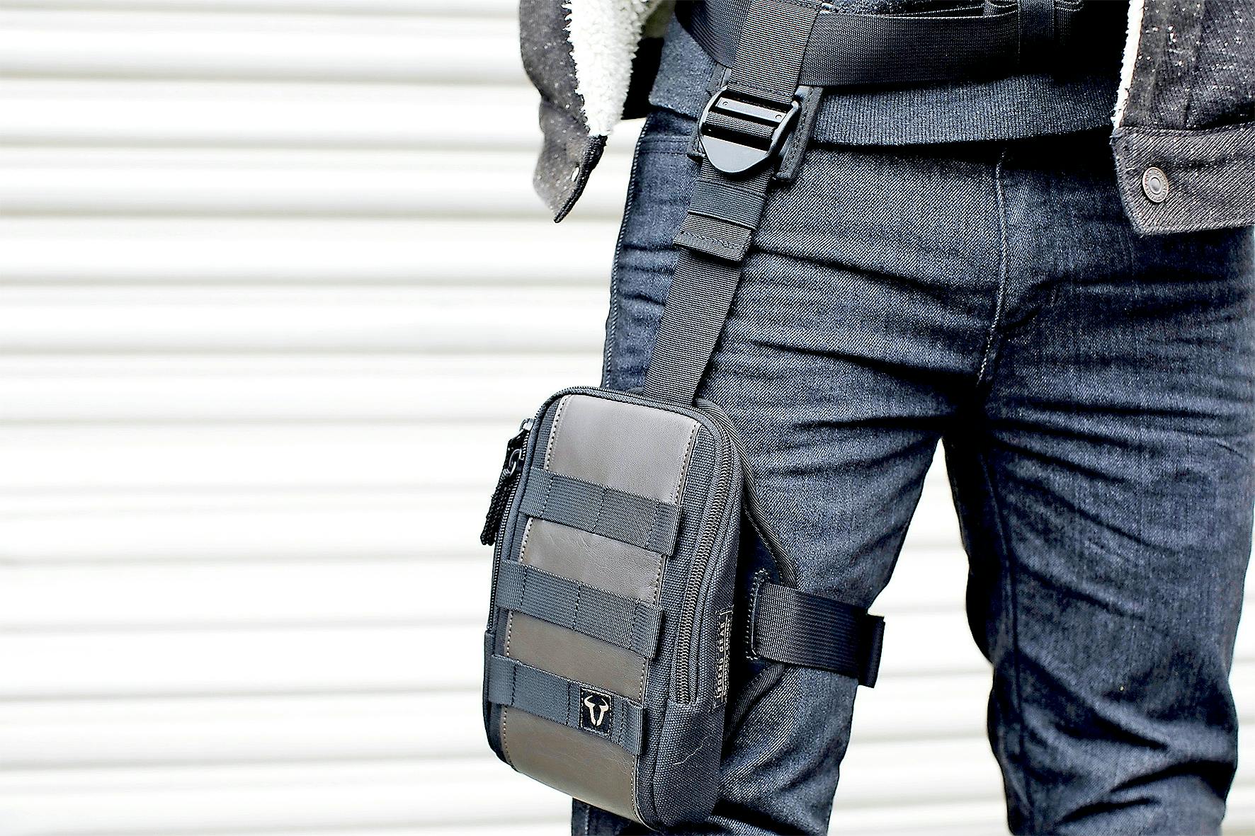 men's motorcycle leg bag