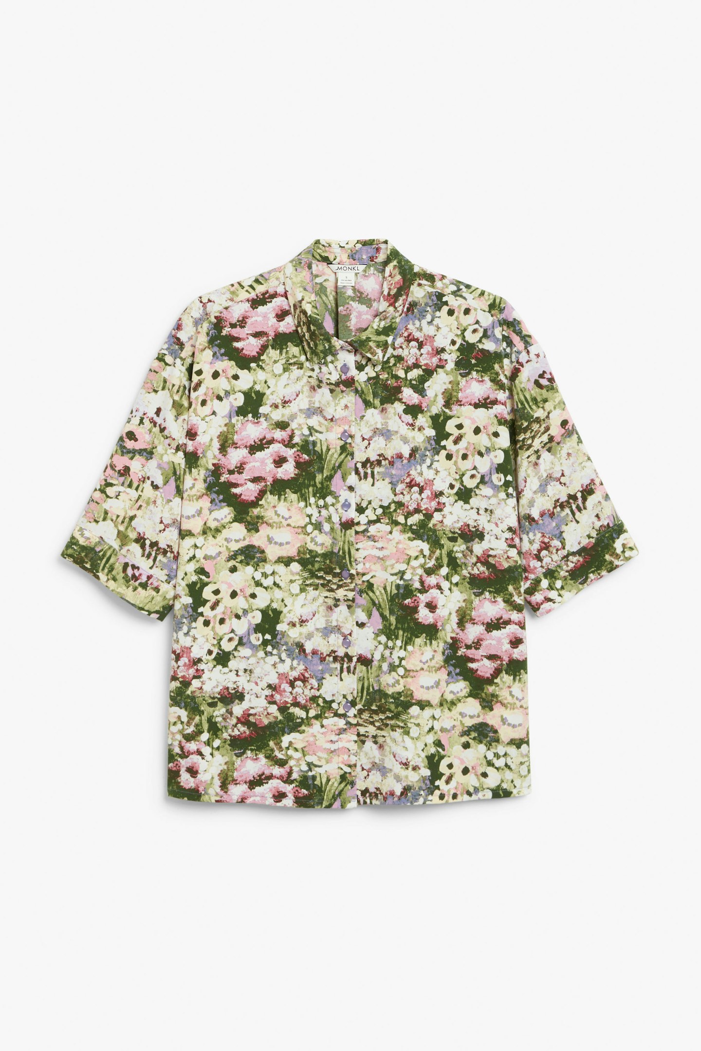 Monki, Oversized Button-Up Blouse, WAS £25 NOW £15