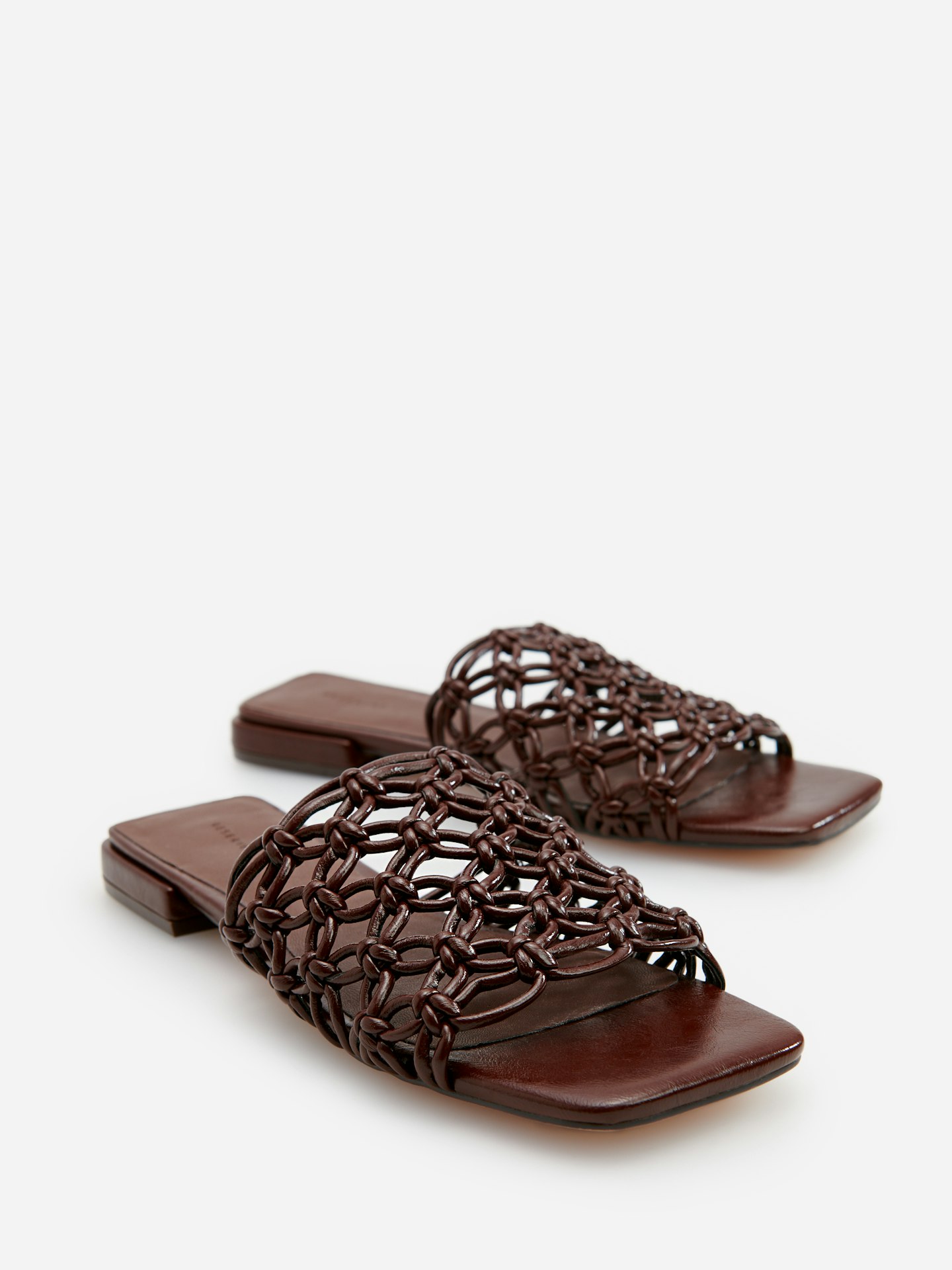 River Island, Sliders With Woven Vamp, WAS £35.99 NOW £25.99