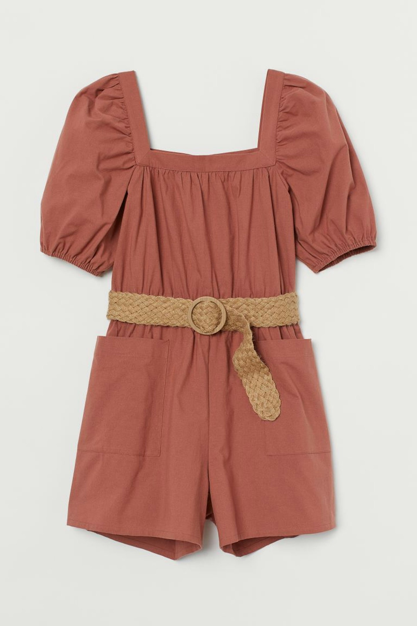 H&M, Belted Playsuit, WAS £29.99 NOW £21