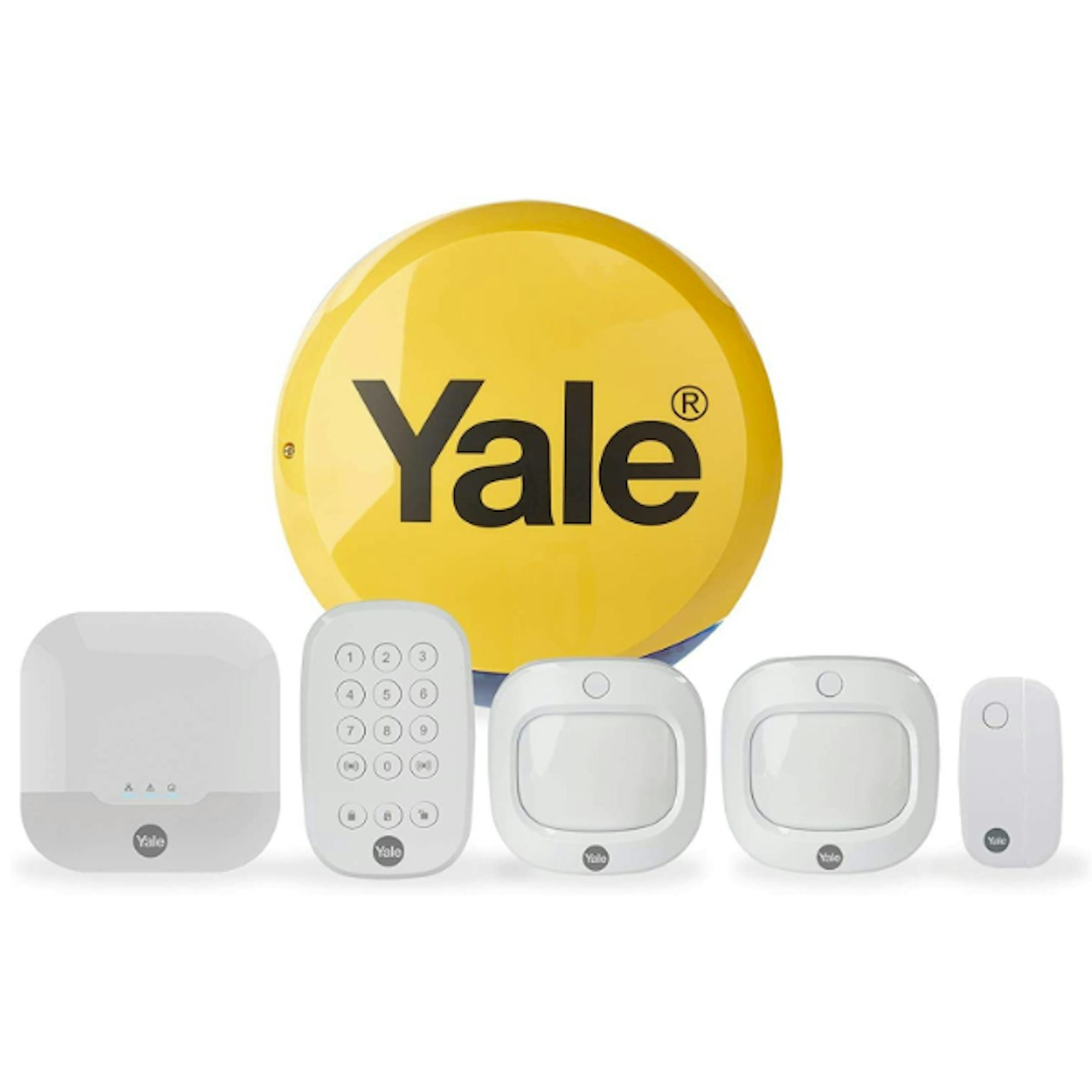 Yale IA-320 Sync Smart Home Security Alarm, 6 Piece Kit