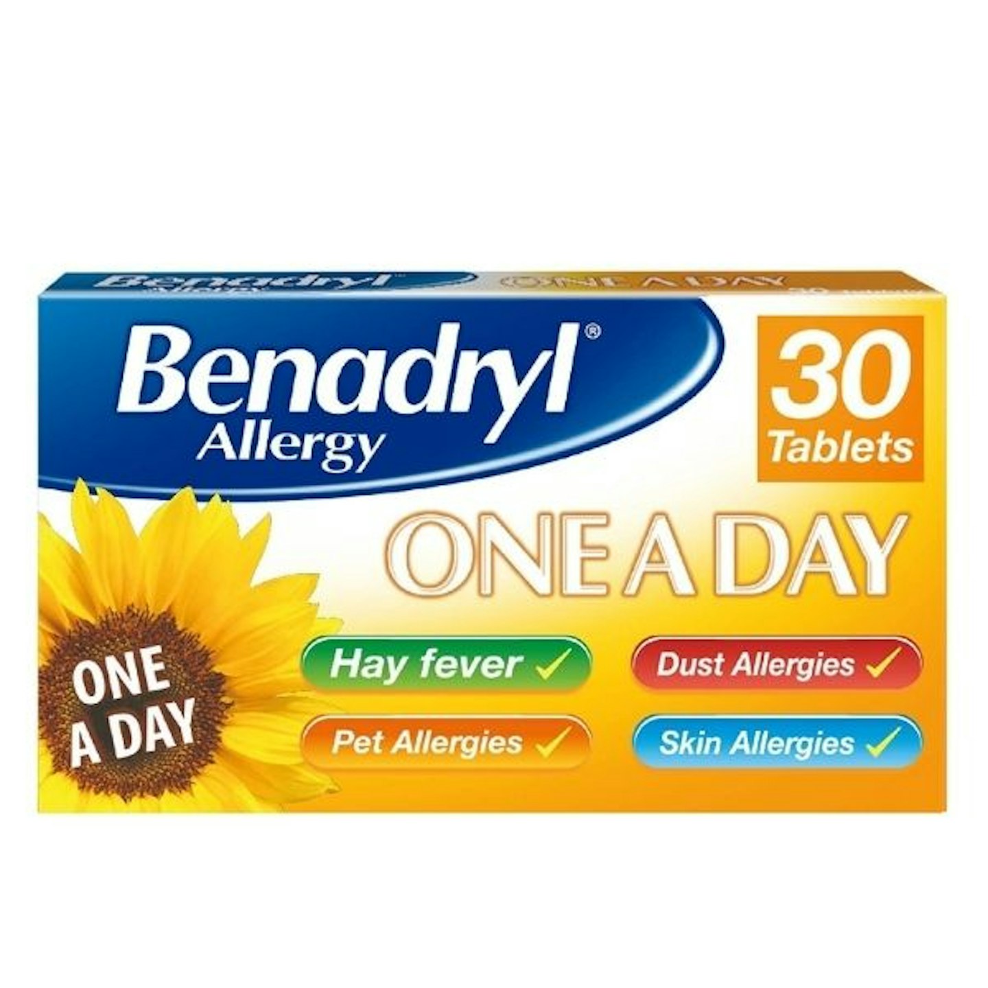 Benadryl Allergy One a Day 10 mg Tablets