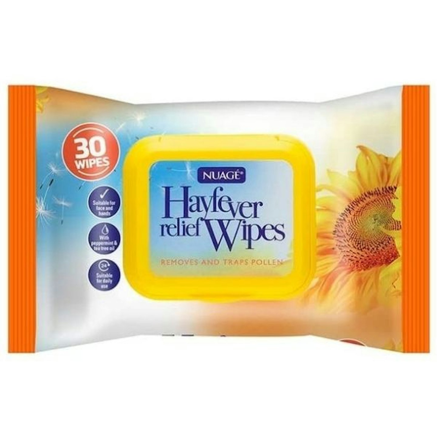 3 Pack Nuage Hayfever Allergy Relief Wipes