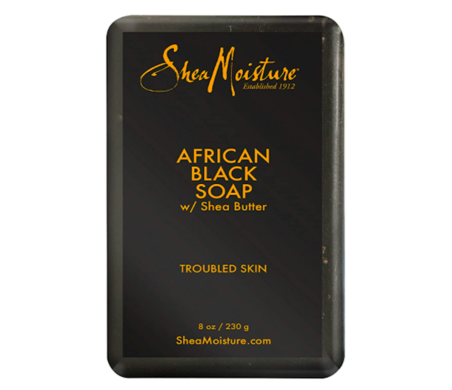Shea moisture Organic African Black Soap Bar with Shea Butter