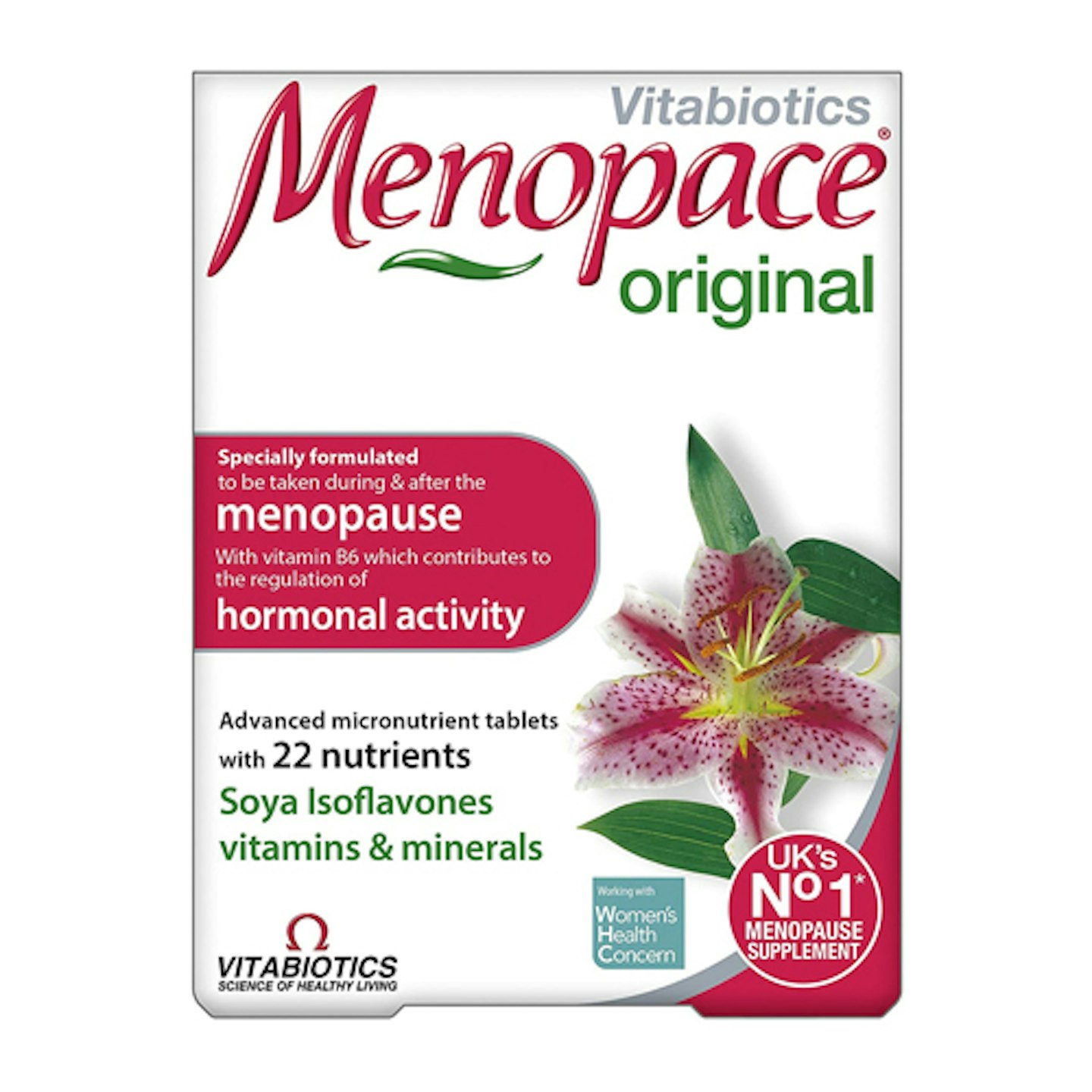 Vitabiotics Menopace Tablets