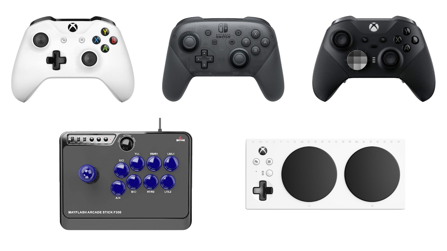 The Best PC Gaming Controllers - Xbox Controller, Switch Pro, Xbox Elite, Mayflash, adaptive