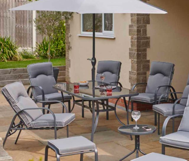 8 piece patio set tesco