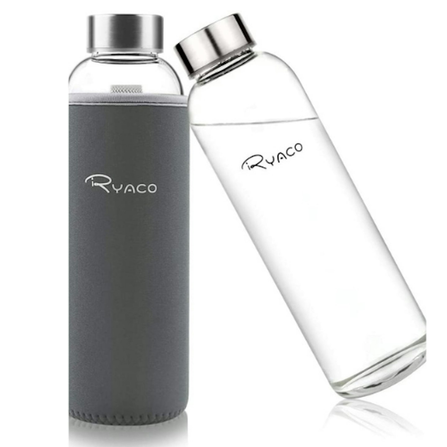RYACO Borosilicate Glass Water Bottle