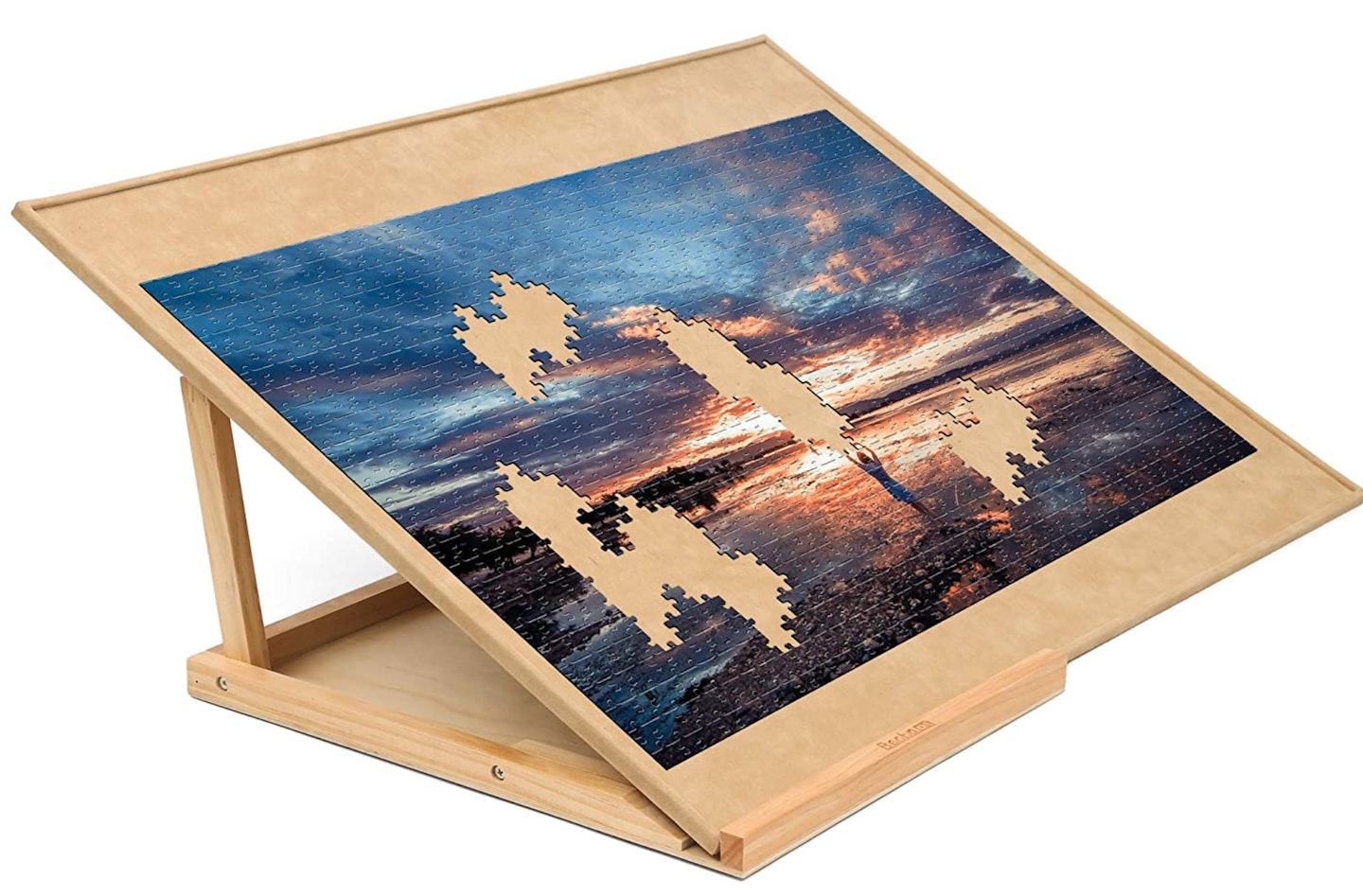 Becko Puzzle Board & Bracket Set / Wooden Puzzle Board Kit