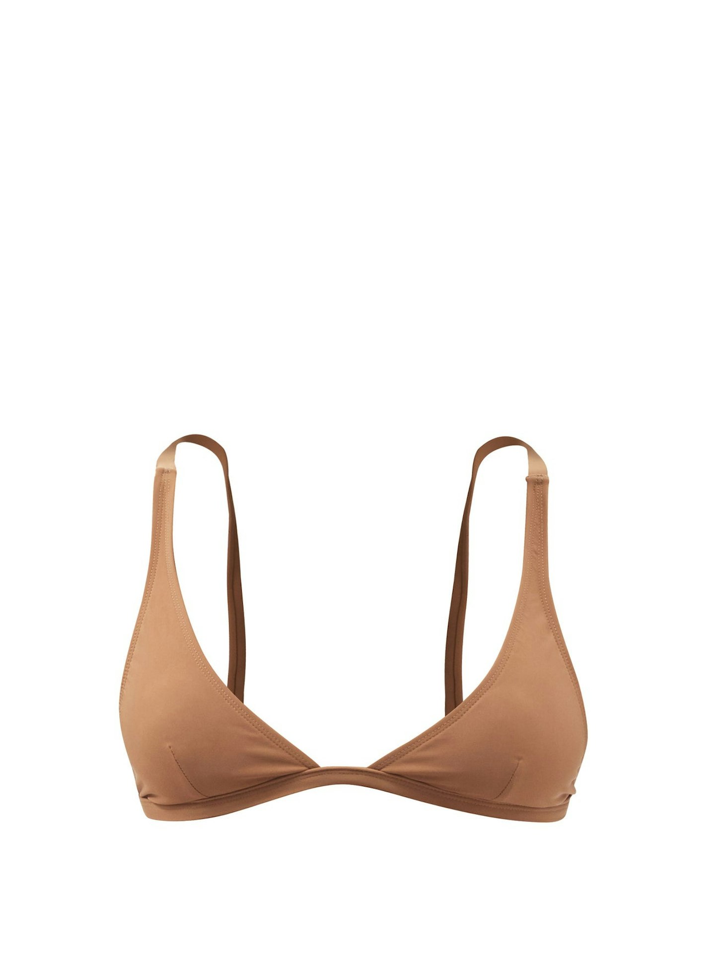 Toteme, Recycled-fibre triangle bikini top, £75