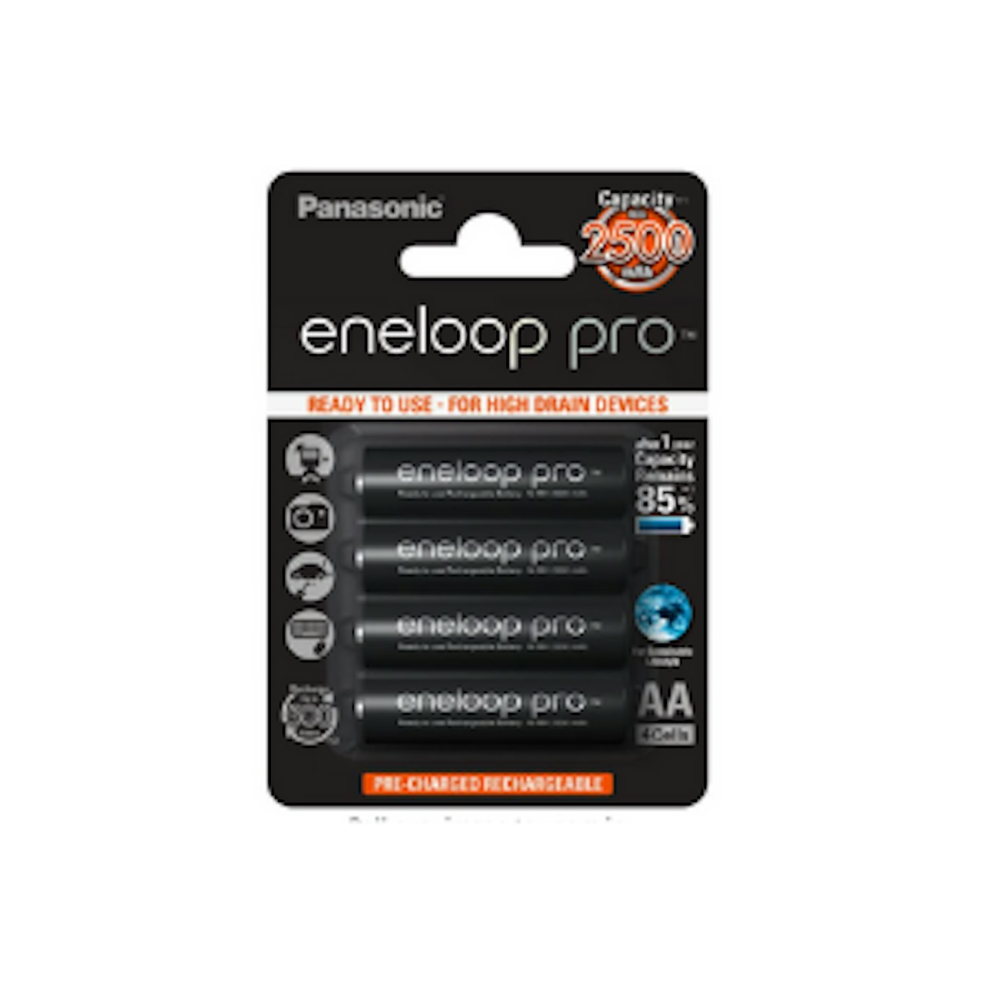 Panasonic Eneloop Pro AA batteries
