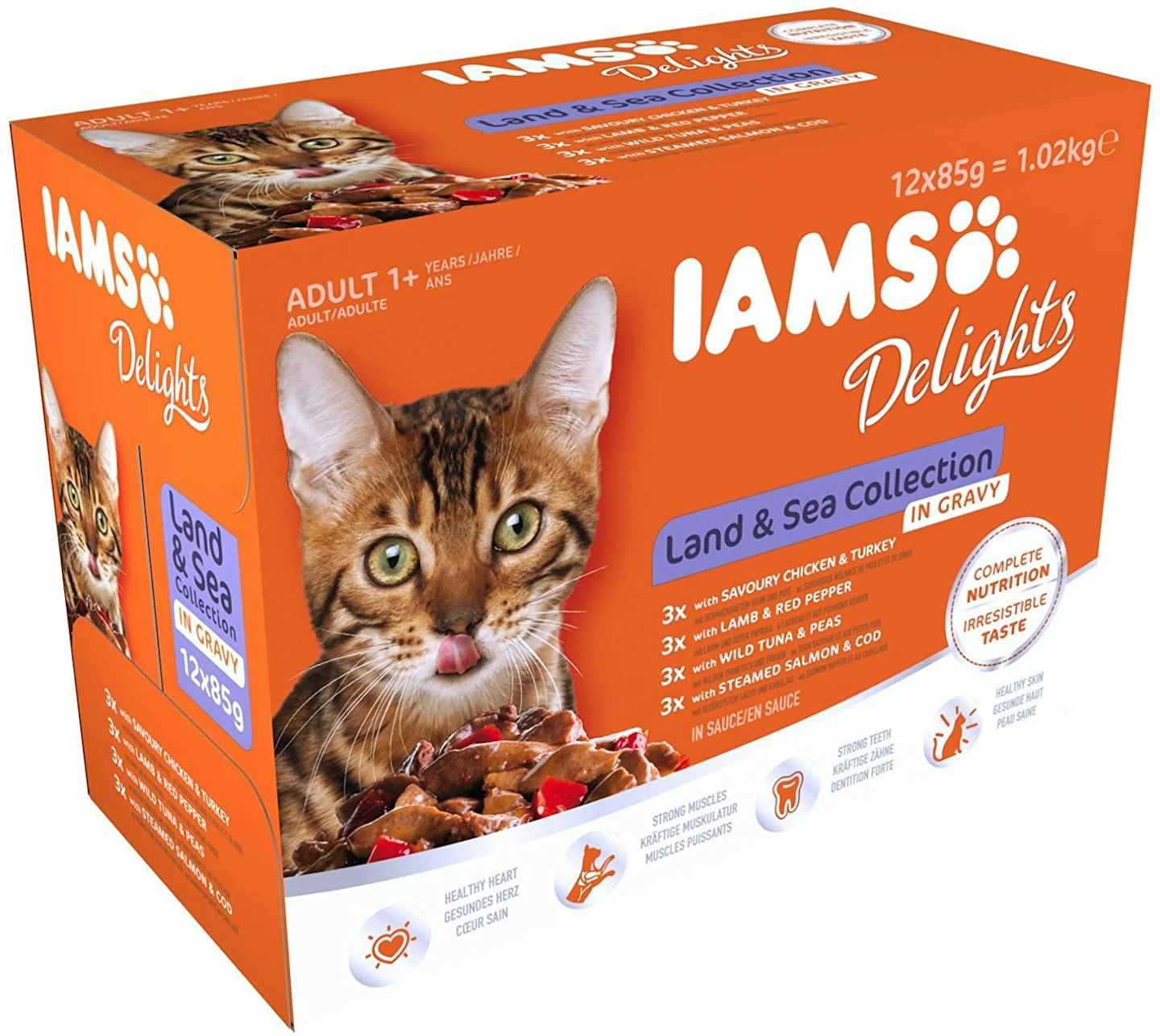 iams delights wet cat food