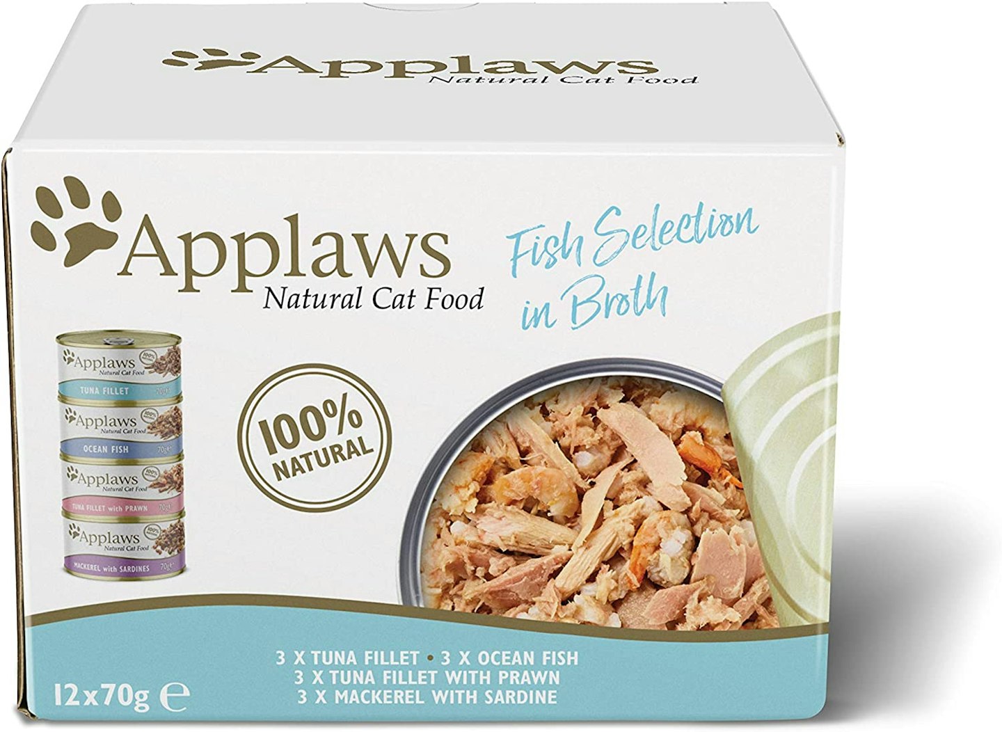 Applaws wet cat food fish selection
