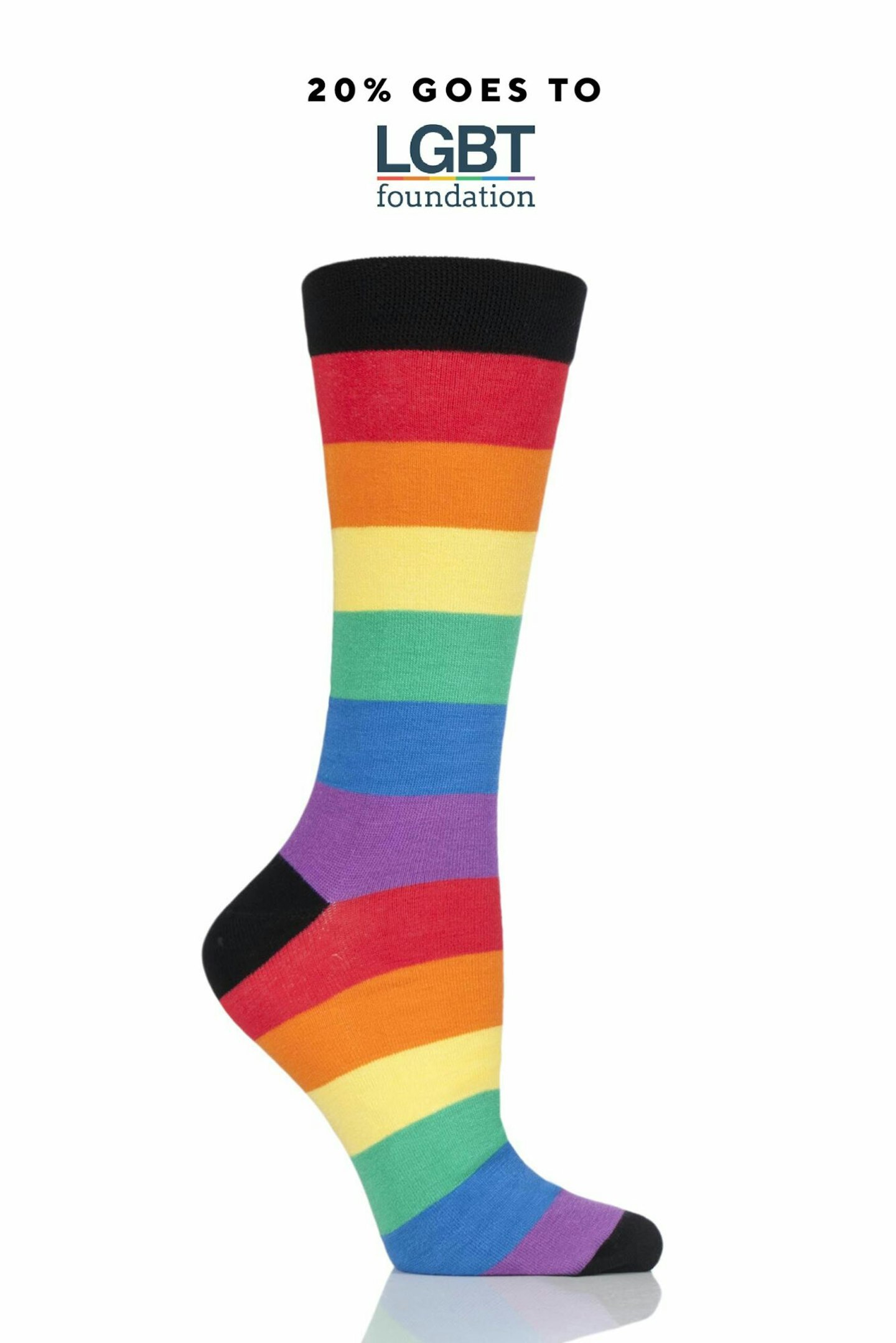 Sock Shop, Pride Rainbow Love Is Love Socks, £3.99