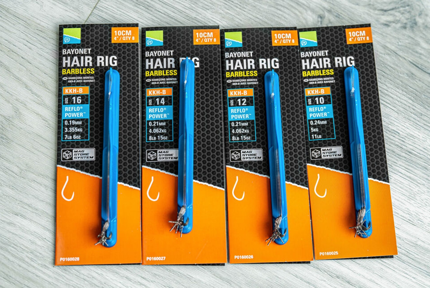 KKH-B MAG STORE BAYONET AND BANDED HAIR RIGS