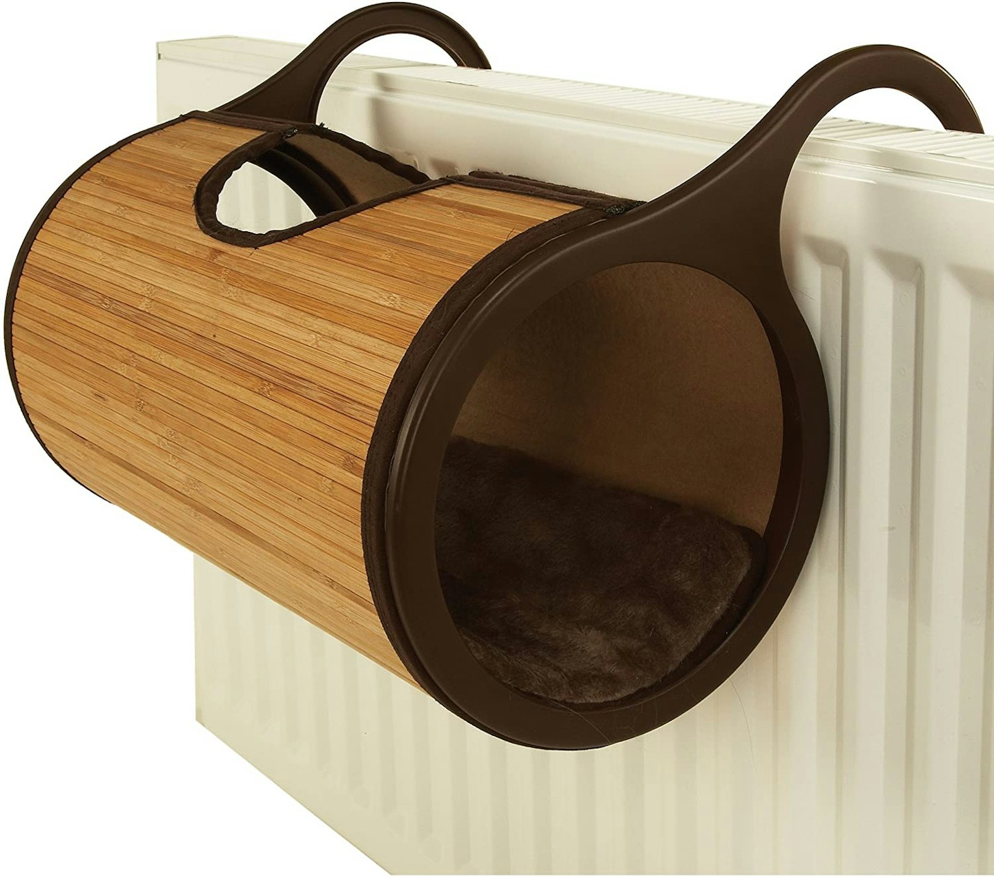 rosewood bamboo cat radiator bed