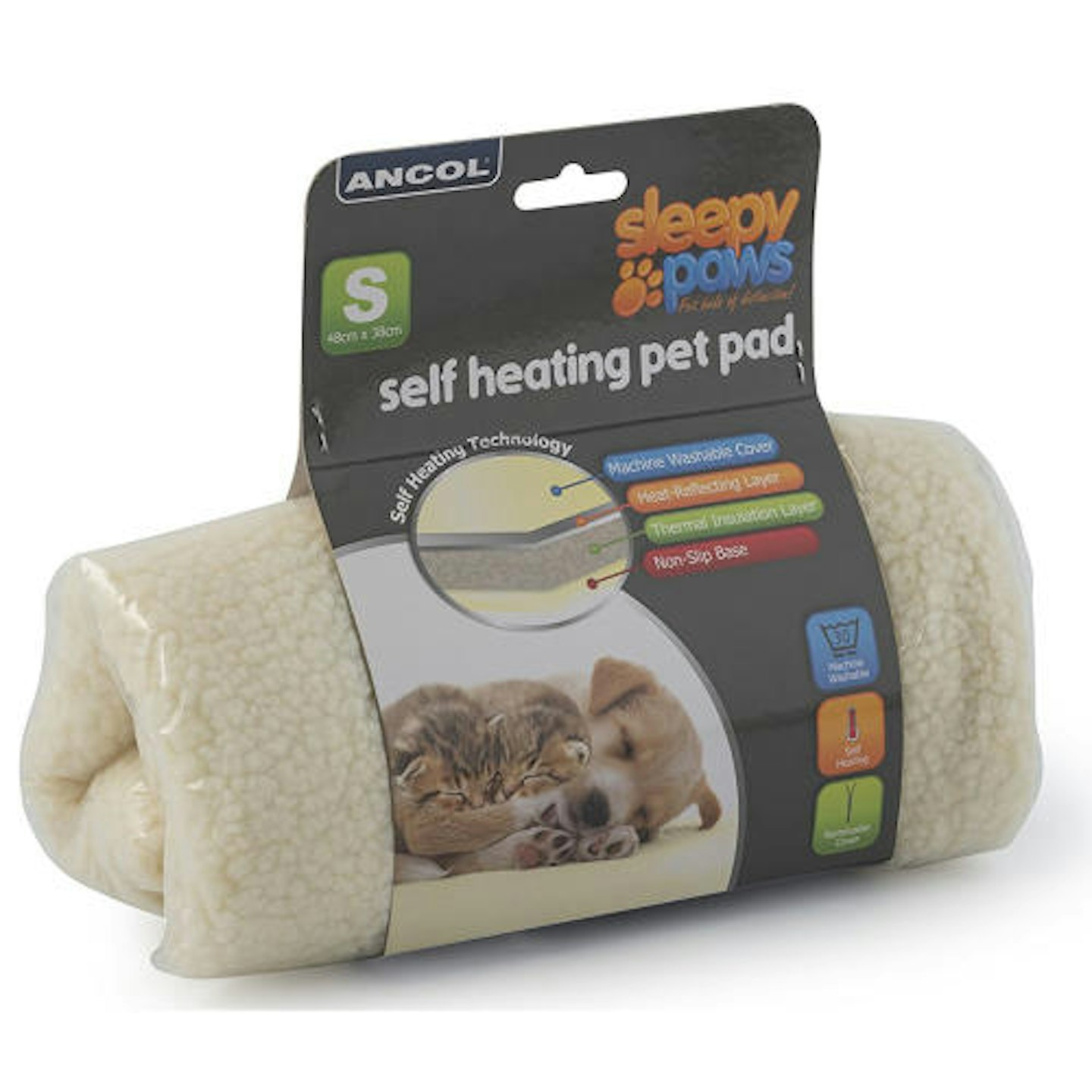 ancol self-heating pet pad