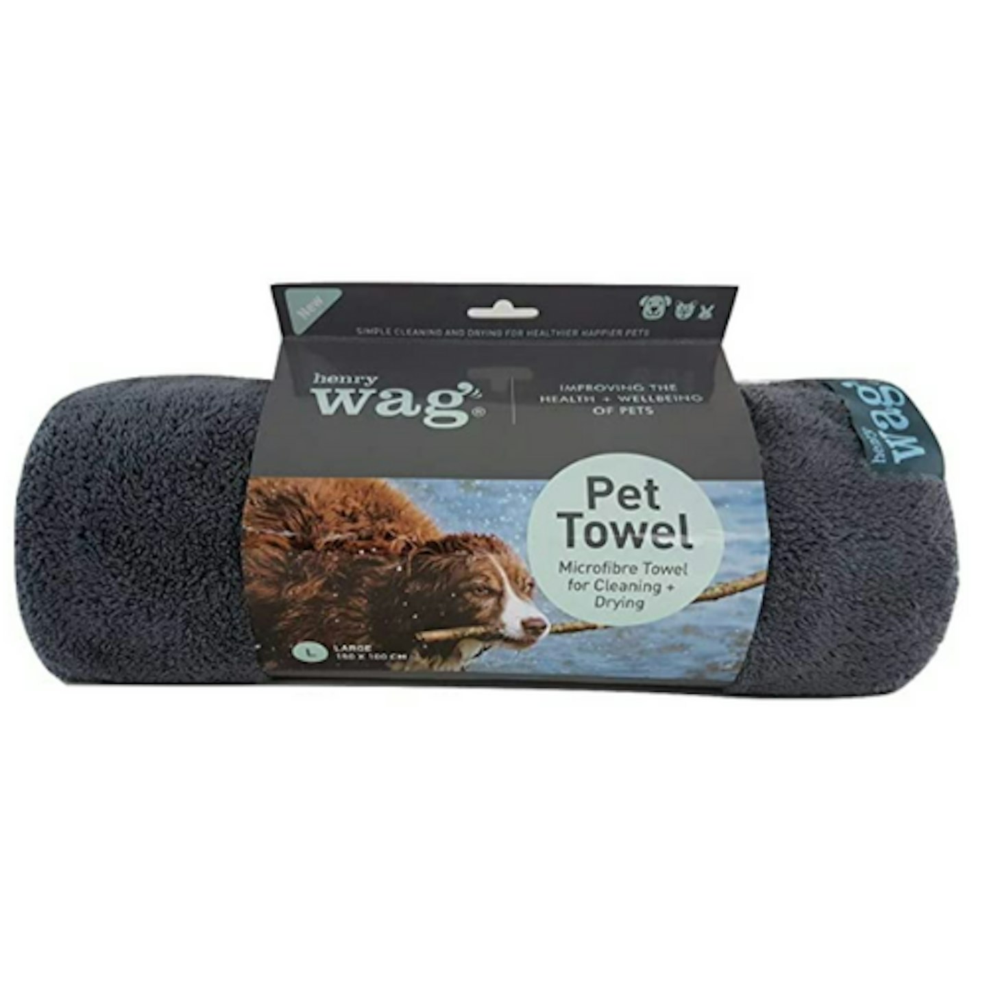 Henry Wag Microfibre Pet Towel