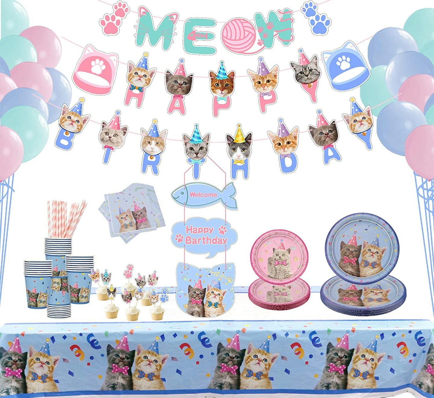 Ultimate cat decorations for birthday