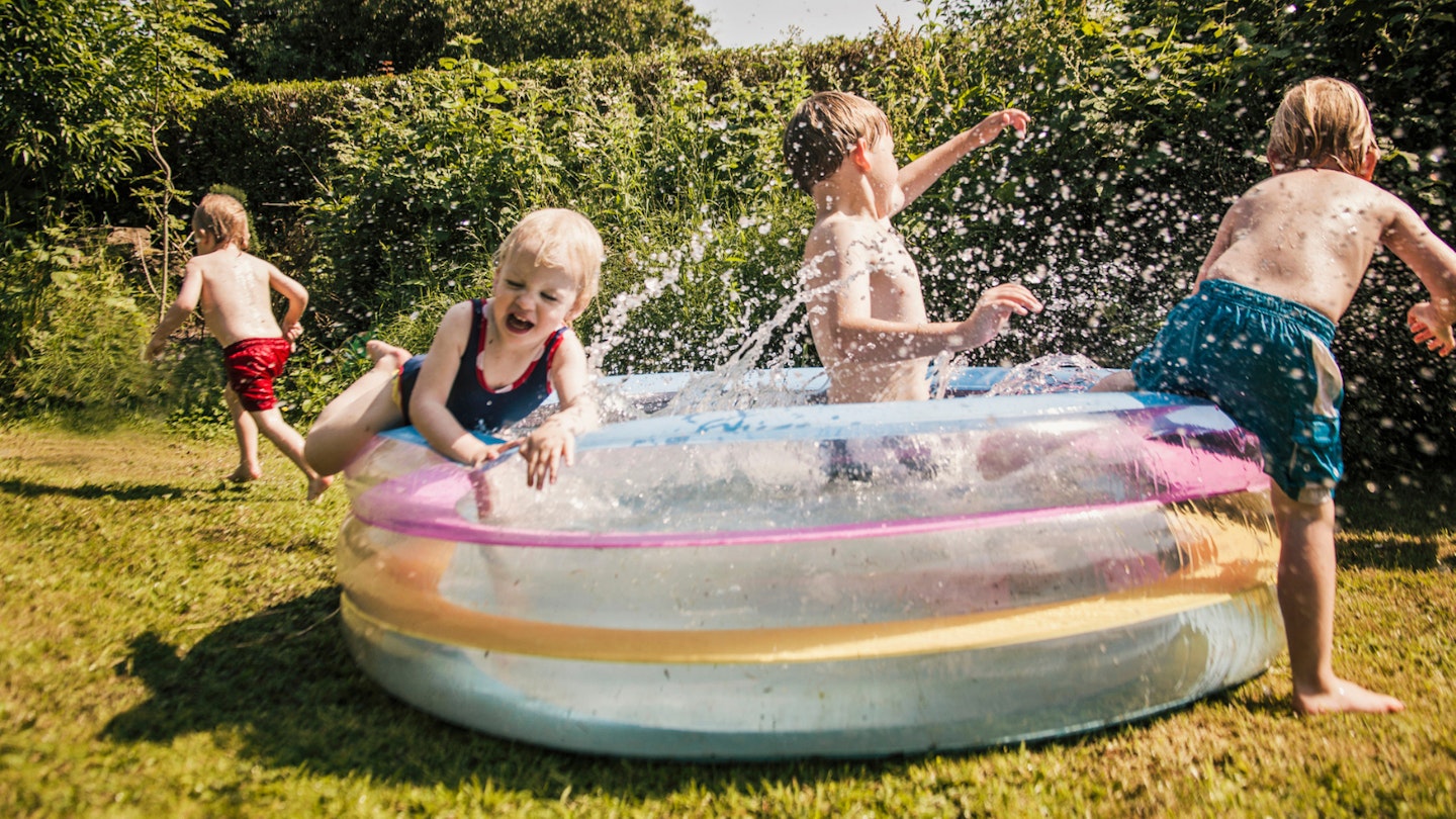 Inflatable Family Swimming Pool Summer Lounge Kids Child Water Play Fun  Backyard
