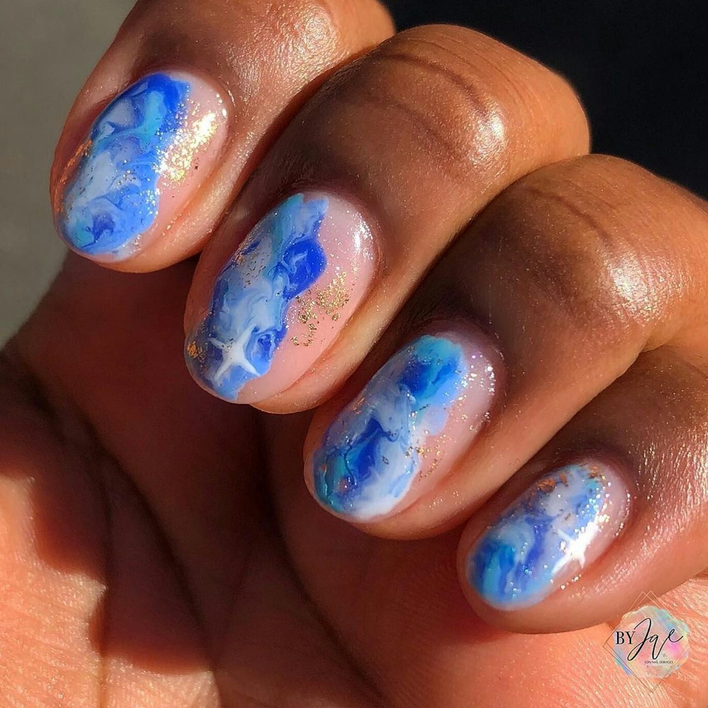 Blue Nail Trend