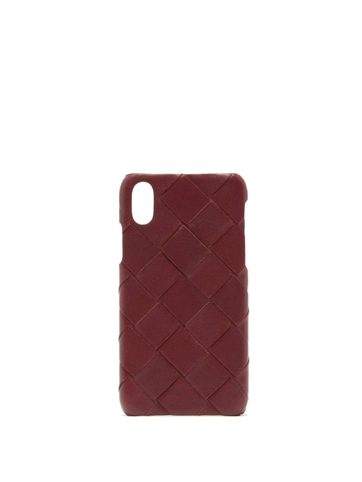 Bottega Veneta, Intrecciato iPhone X leather phone case, £345