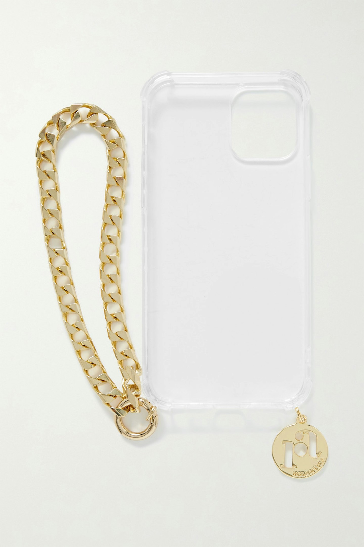 Rosantica, Gas Gas Perspex and gold-tone iPhone 12 case, £115