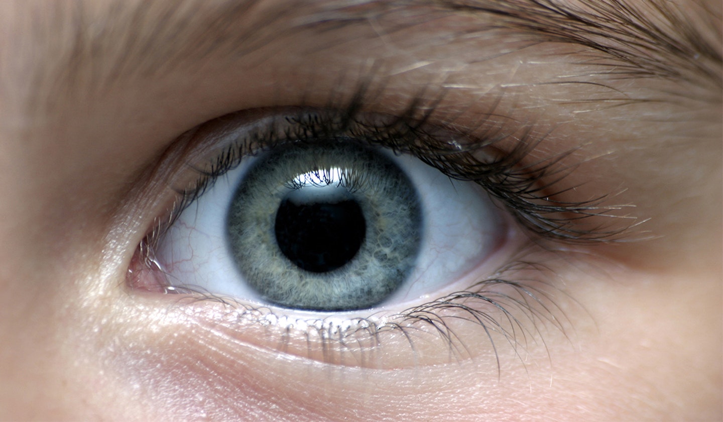 eye close up