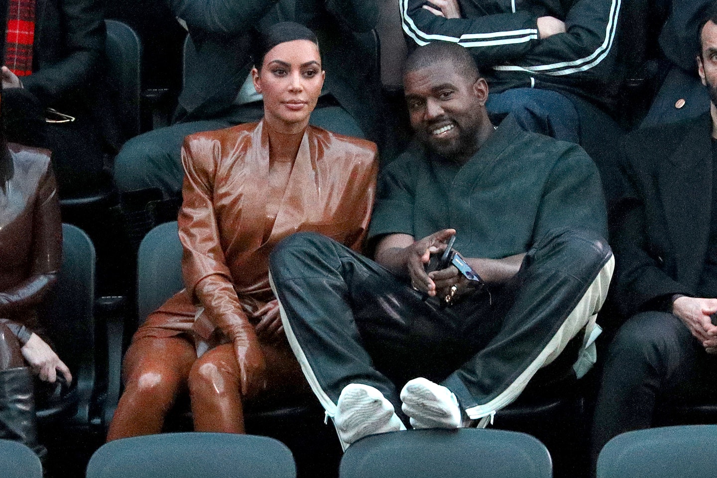 Kim Kardashian Kanye West secret talks