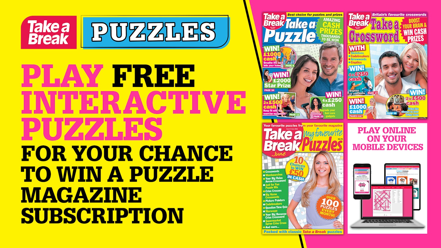 Play free interactive puzzles for your chance to win a puzzle mag subscription