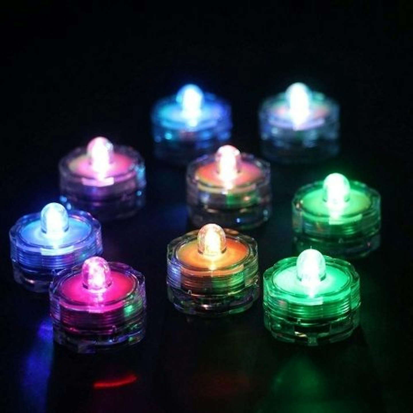 Set of 12 Submersible Led Tealights