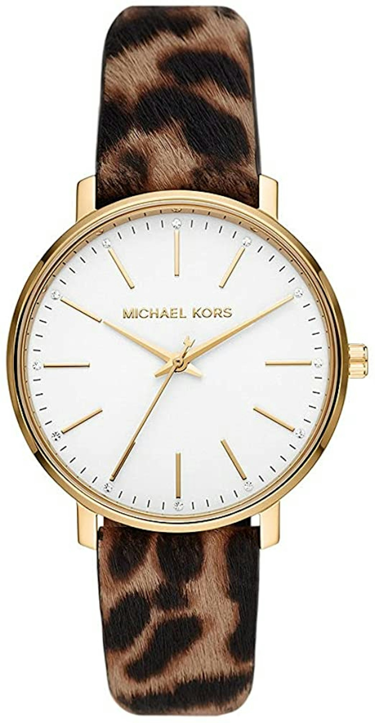 Michael Kors, Leather Strap Watch, WAS £139 NOW £51