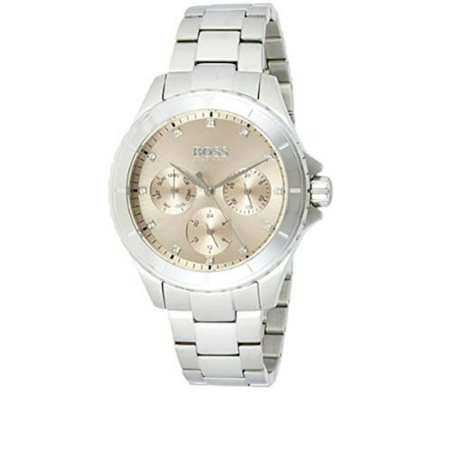 Hugo Boss Women's Multi dial Quartz Watch with Stainless Steel Strap